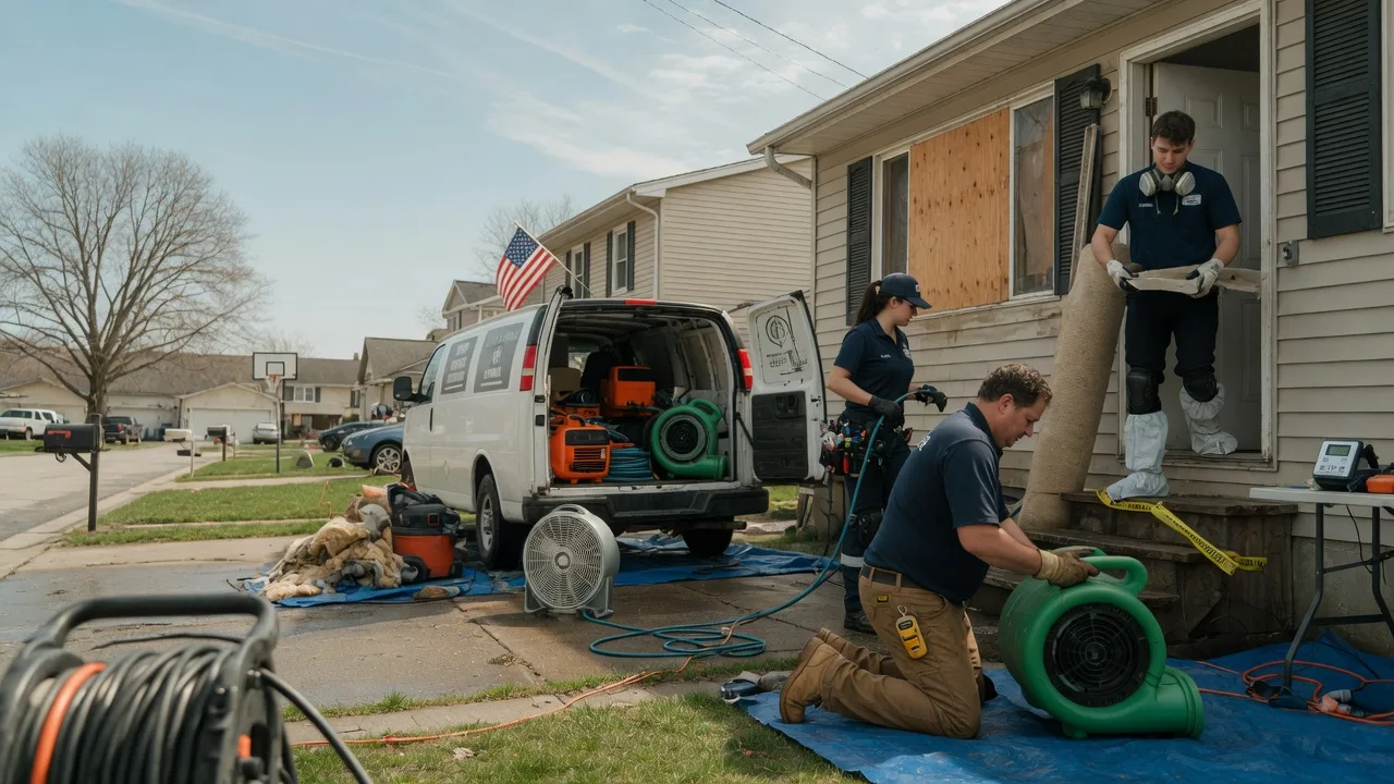 Water Damage Restoration in Cleveland, WI near me